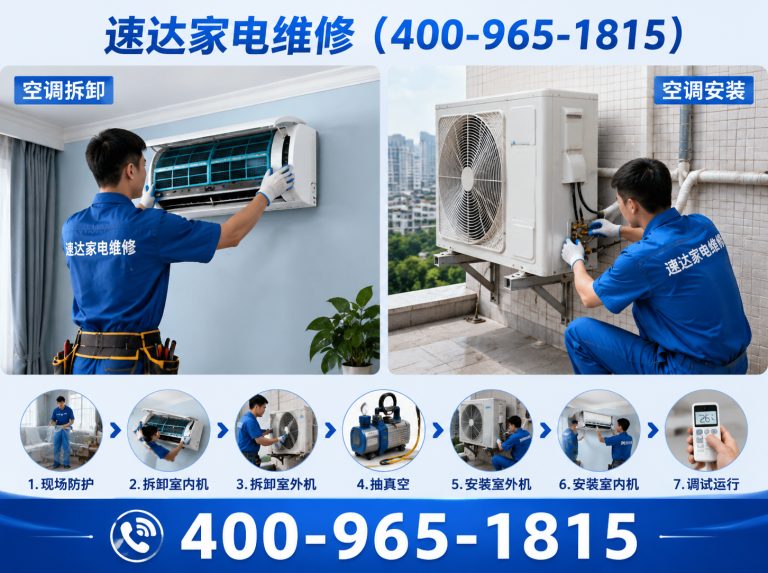 潍坊中央空调维修展示图
